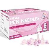 CareLiving Insulin Pen Needles 31G 5/16" (8 mm), Diabetic Needles for Insulin Injections, Compati...
