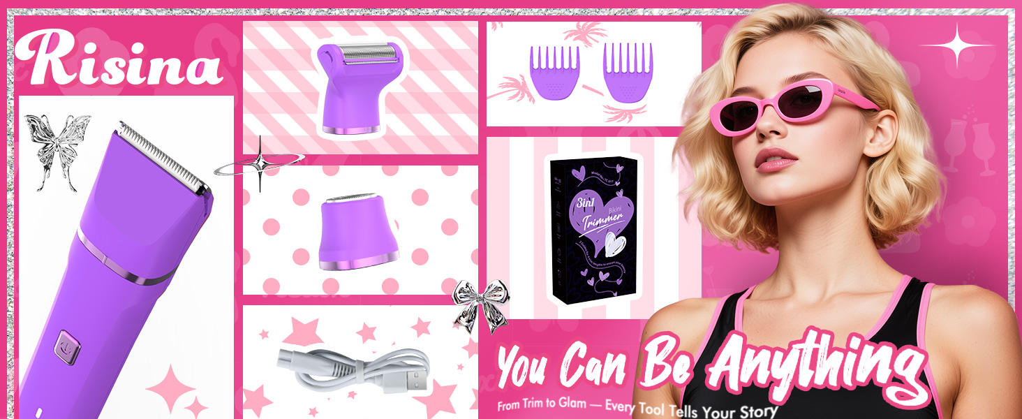 female shaver for private area