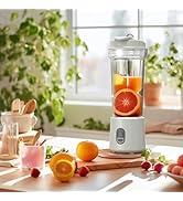 SHANGSKY Personal Blender Portable Blender for Smoothies 17 oz, Mini Blender Cup for Kitchen Offi...