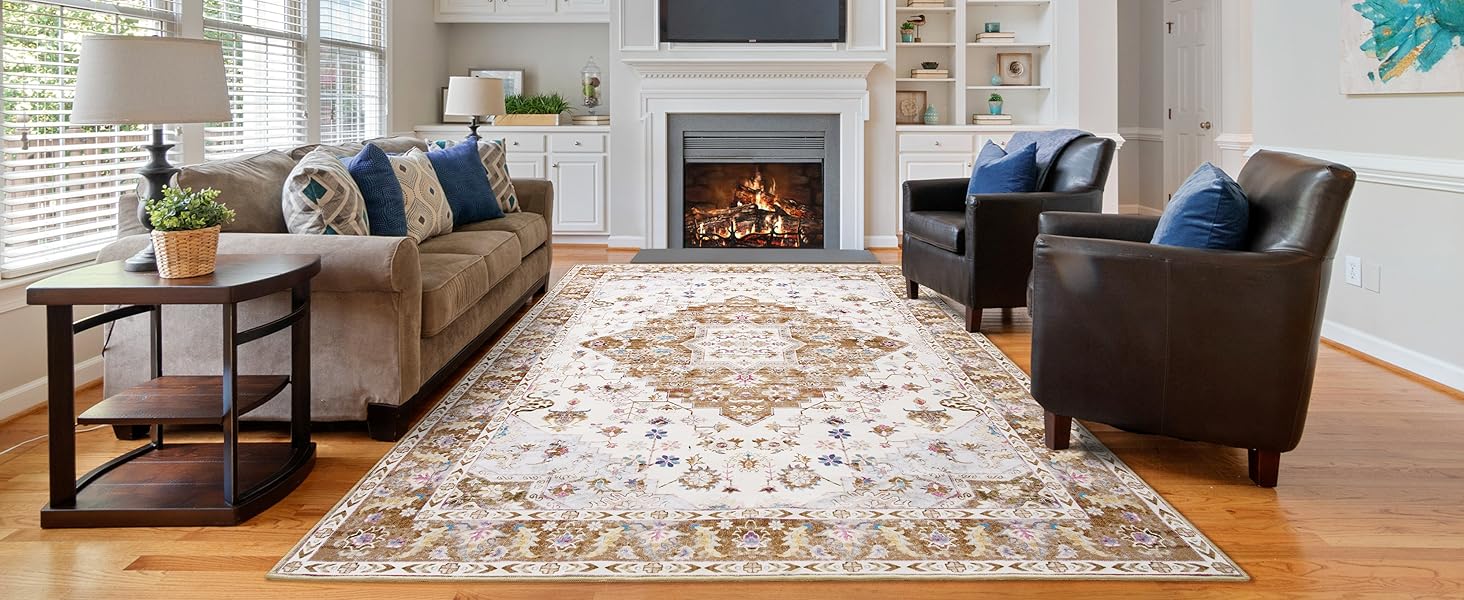 gold rug