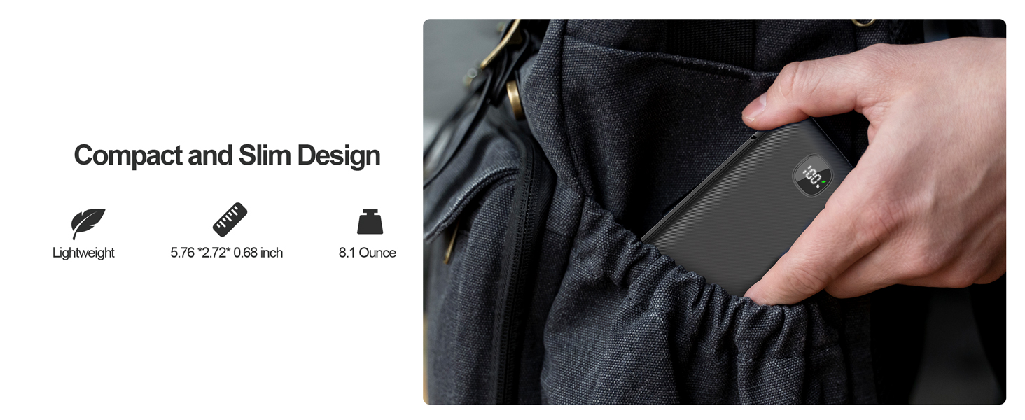 slim portable charger