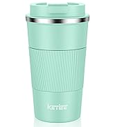 KETIEE 12oz Coffee Mug: Vacuum Insulated Coffee Cup with Leakproof Lid, Travel Coffee Mug Stainle...