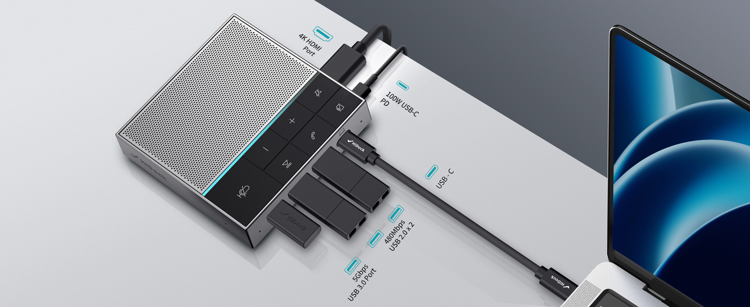 microphone and speaker