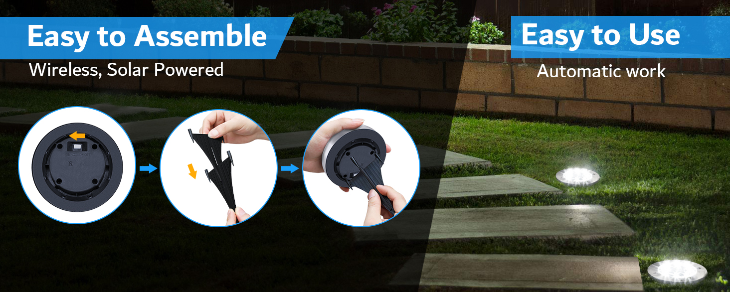 solar outdoor lights A+3