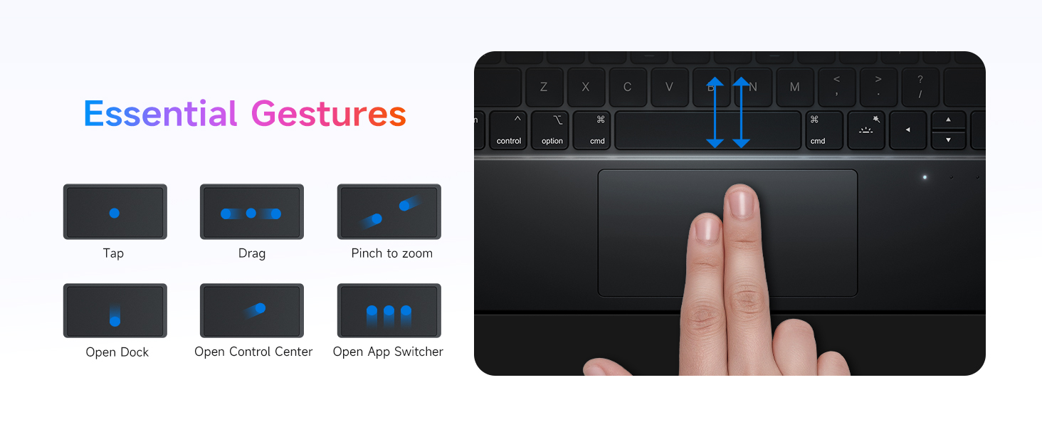 ipad air 11 inch case with keyboard