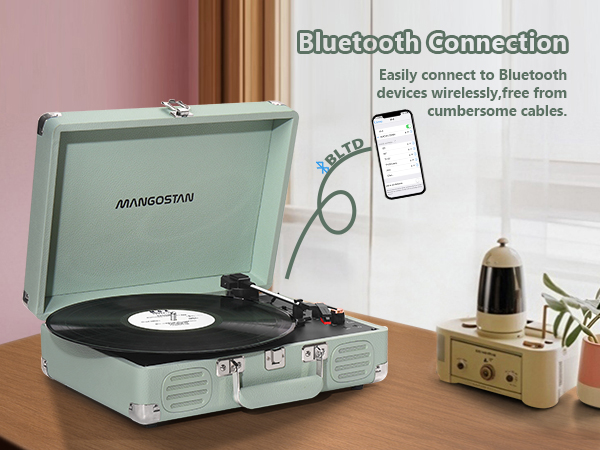 vinyl record turntable for vinyl records record player bluetooth
