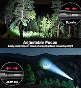 LED Flashlights High Lumens 2 Pack, Powerful Tactical Flashlight With 3 Modes, Pocket Small Flash...