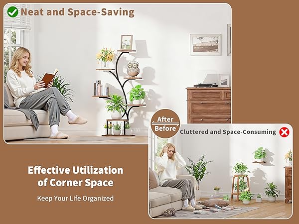 plant shelf indoor