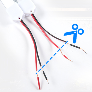 Rifachua Car 12V Interior LED Light Bar Strip Lights with Switch and Magnets 6500K White Light