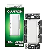 Maestro LED+, Maestro Dimmer, Lutron Maestro, Push Button Switch