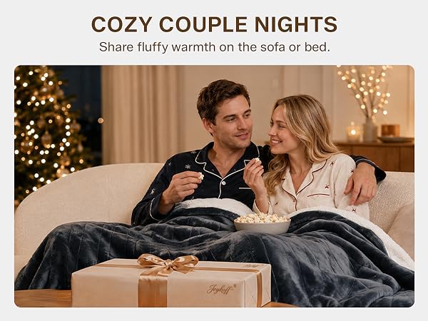 electric heated blanket full throw queen throw fast even heating auto off timer flannel sherpa soft