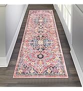Pauwer Hallway Runner Rug 2x6, Farmhouse Rug Carpet Runner, Non Slip Runners for Hallways, Washab...