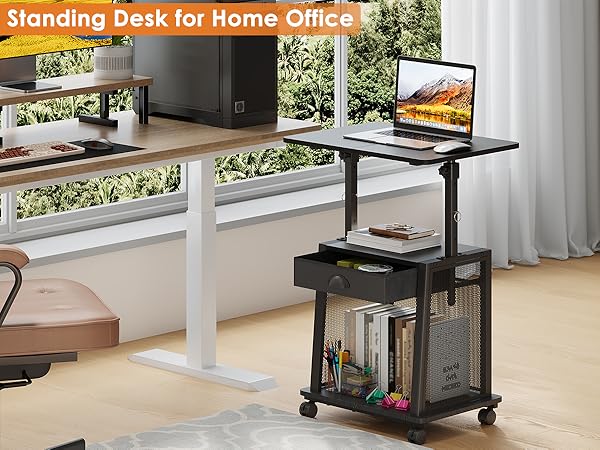 corner standing desk