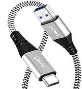 LDLrui USB-C to USB-A 3.2 Gen 2 Cable 10Gbps Data Transfer, Super Fast USB C Data Cable, 3.1A Typ...