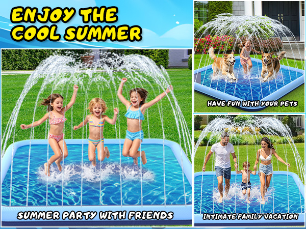 Square Splash Pad for Pet