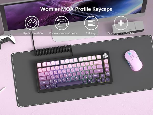 Japanese MOA Keycaps