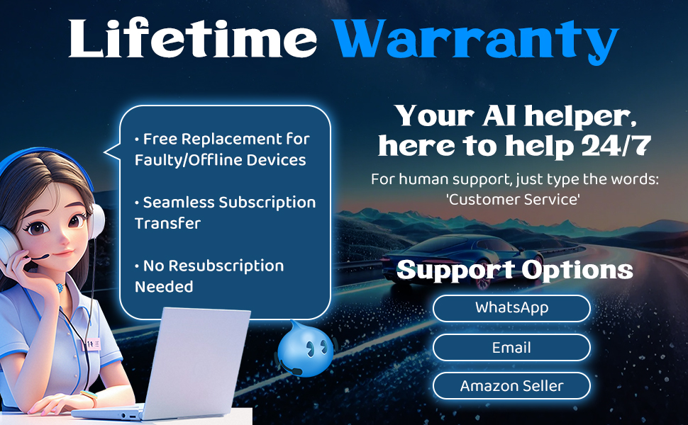 Support Options:WhatsApp | Email | Seller
