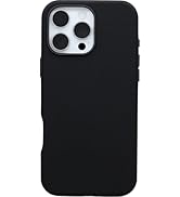 OtterBox iPhone 16 Pro Max Symmetry Series Cactus Leather for MagSafe - Noir Ash Black