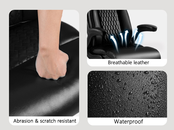 big and tall offfice chair leather office chair Ergonomic office chair Executive office chair 