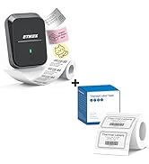 ETIKEZ PM260 Label Maker with 40x30mm Transparent label/1Roll
