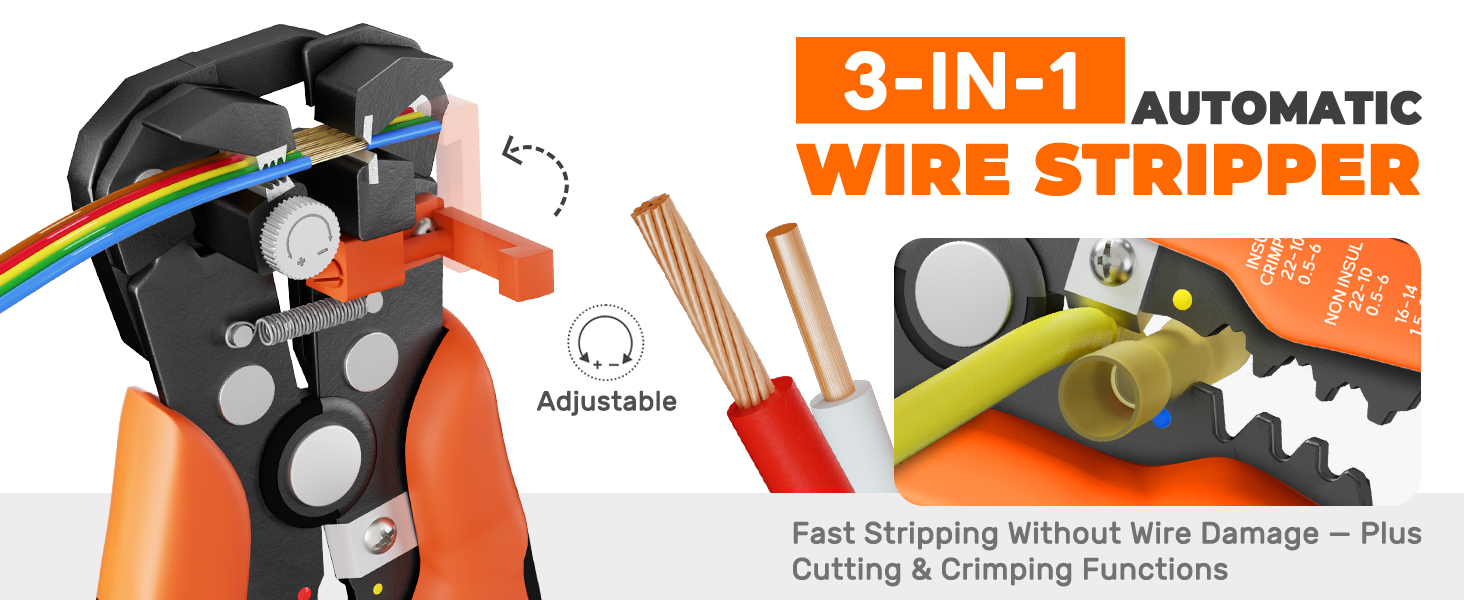 3in1 Automat wire stripper