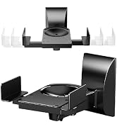 5 CORE Speaker Wall Mount Adjustable Shelf Holder Swivel 180 Degree Bookshelf Brackets - 15 Inch ...