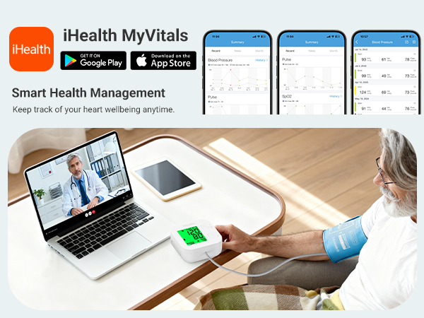 bluetooth blood pressure cuff