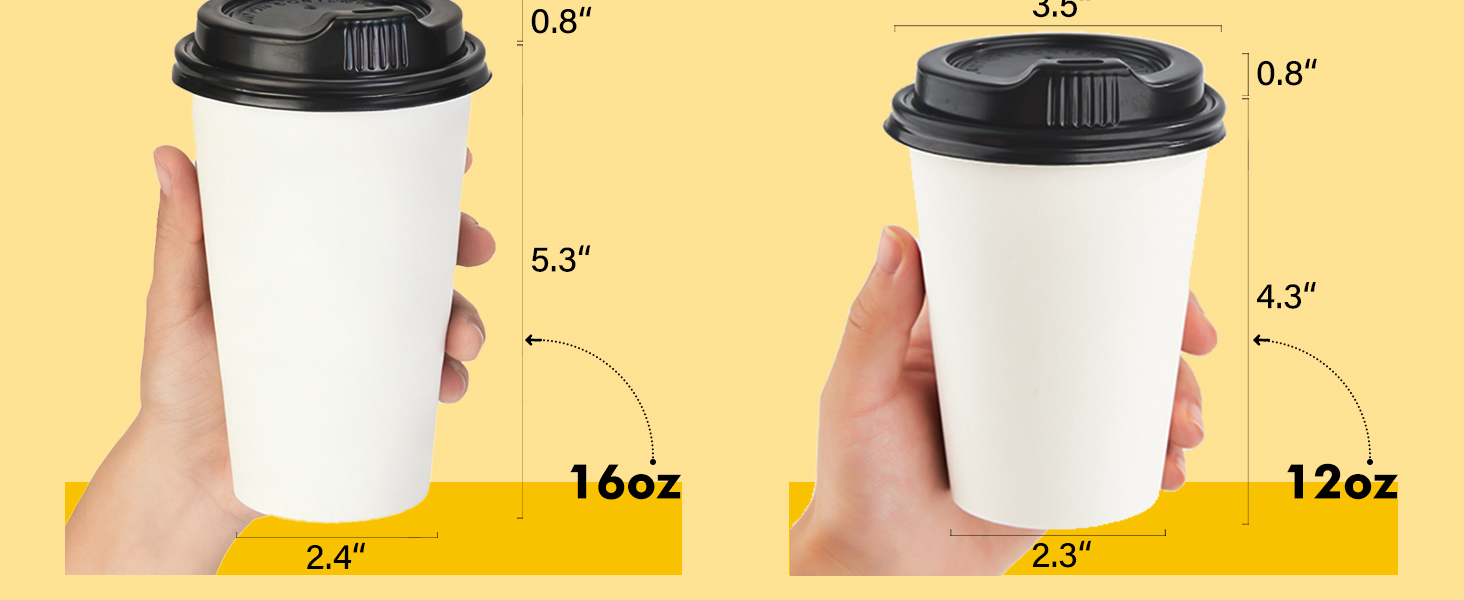 12 oz coffee cups