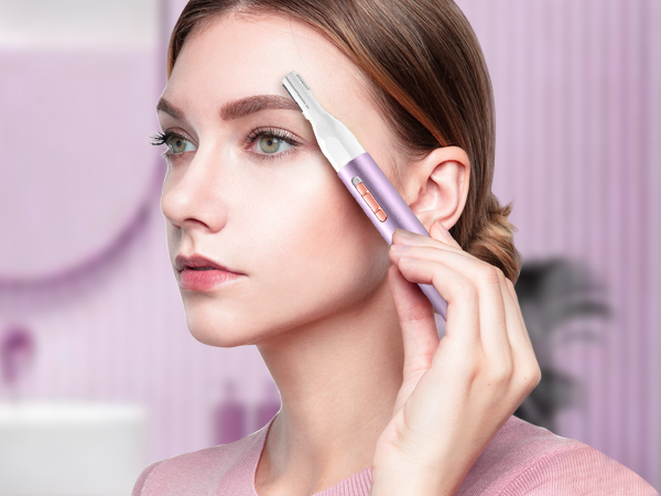 Ear and Nose Hair Trimmer for Men Women,Painless USB Rechargeable Electric Nose Hair Trimmer Clipper