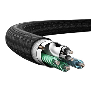 Built-in sturdy cable,tested over 20000 times