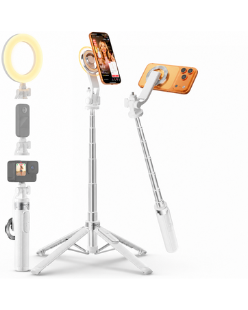 magnetic selfie stick tripod