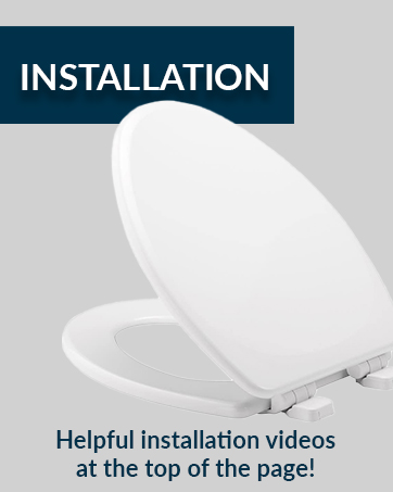 Easy Installation Video Mayfair Toilet Seat Bemis