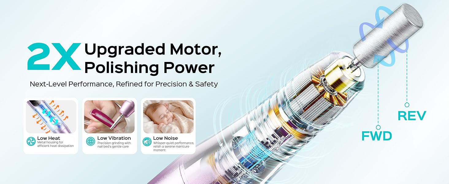 Upgraded Motor, Superior Performance