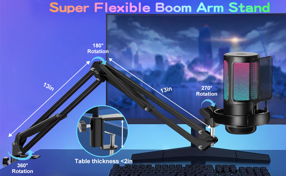 Gaming USB Microphone