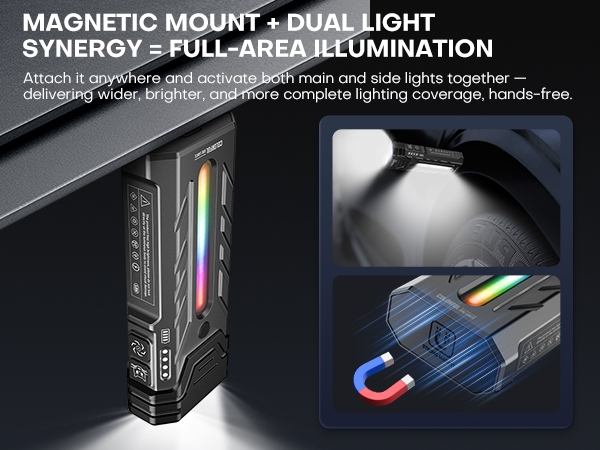 small magnetic flashlight