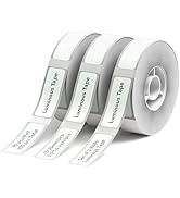 NIIMBOT D11 Label Maker Tape D110 Labels 3Rolls, Self-Adhesive Labeling Tape Replacement 0.5" X 1...