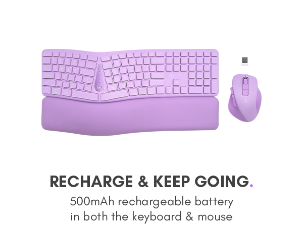 Ergonomics keyboard and mouse