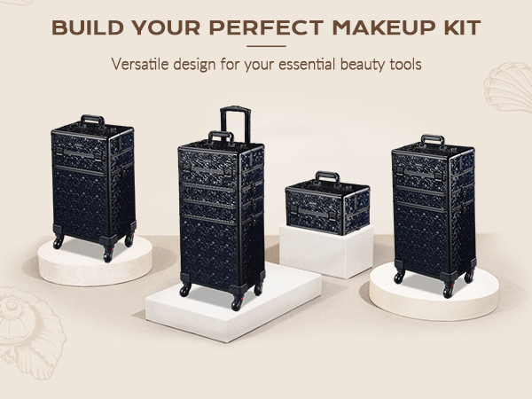 rolling makeup case