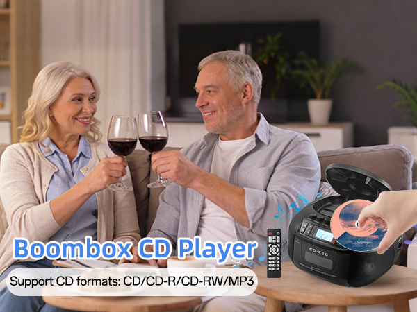 CD and Cassette Player