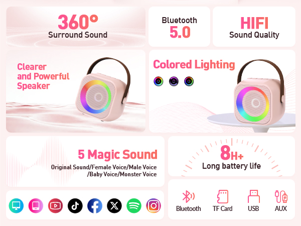 Multifunctional Karaoke Machine