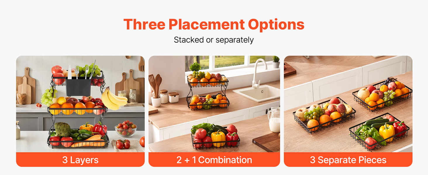 countertop fruit basket