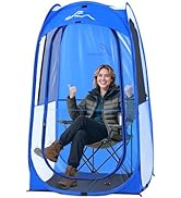 Sportneer Pop Up Sports Tent, 3-Side Clear TPU Transparent Shelter, All-Weather Warm Outdoor Bubb...
