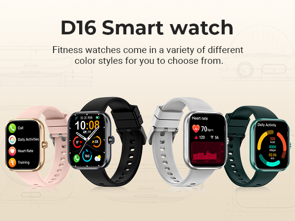 Smart watch multi-color display