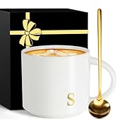 Monogrammed Ceramic Large Coffee Mug Tea Cup Sympathy Bereavement Memorial Gifts for Loss Father ...