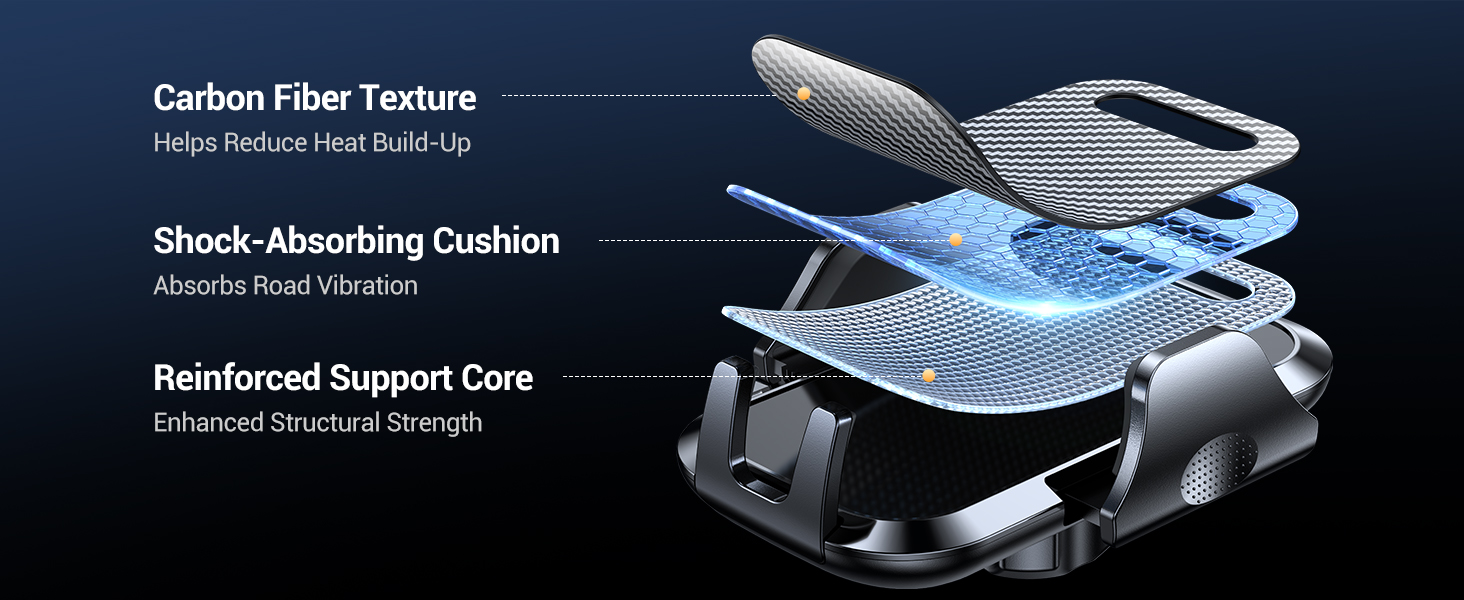 advanced-materials superior carphone holder for iphone