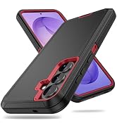 ACAGET for Samsung Galaxy S26 Plus Case, Heavy Duty Matte Non Slip Armor Cover with Port Anti Dus...