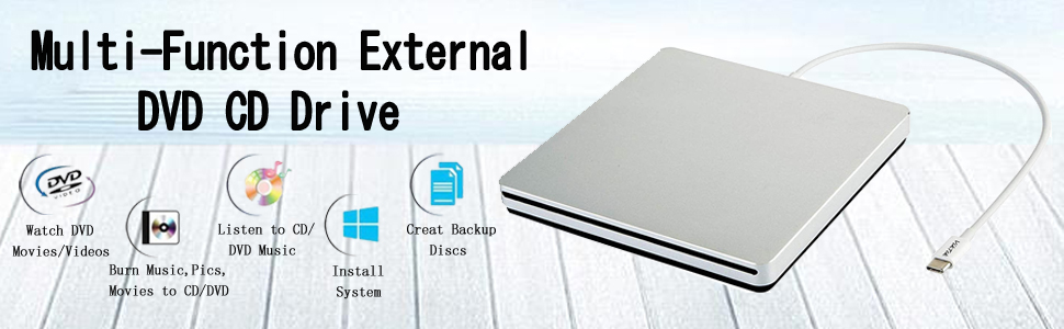 usb superdrive External dvd cd drive
