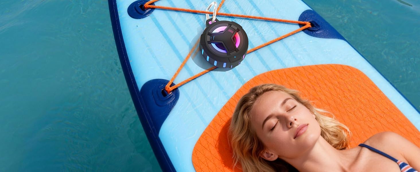 waterproof shower sepaker for kayaking