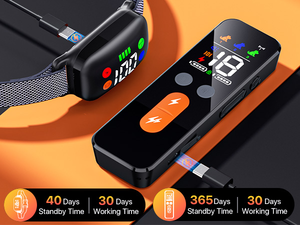 rechargeable e collar
