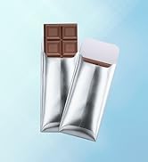 Silver Foil Envelopes for Chocolates and Candy Bars, Confectioneries